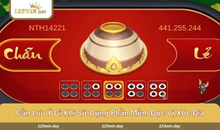 Phần Mềm Đọc Vị Xóc Đĩa - Bí Quyết Để Chơi Thắng Lớn 784 Thận trọng và tỉ mỉ sẽ giúp tối ưu hóa chiến thắng